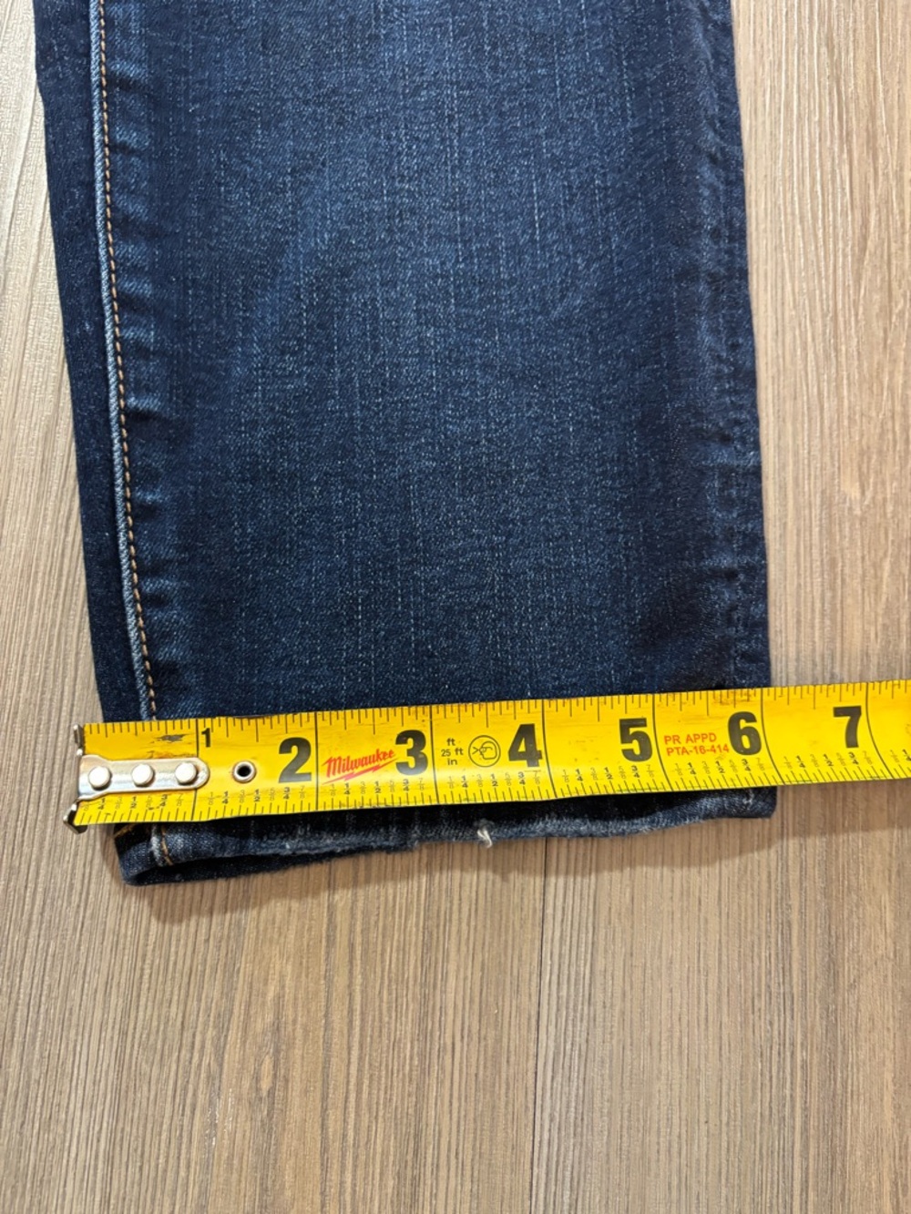 American Eagle Outfitters Dark Blue Denim Women's Jegging Overalls - Picture 5 of 14